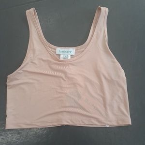 Luminora UV protection crop tank top